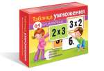 Карточки обучающие HATBER "Таблица умножения"  64шт, 60*85мм   /НП_19209            *171635