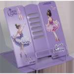 Подставка д/книг мет.  deVENTE "Ballet Academy" 20*19, металл. с рисунком   /8063501             *367927