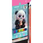 Карандаши 12 цв deVENTE "Yummy Panda" 2М, к/к   /5022536             *367994