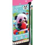 Карандаши 18 цв deVENTE "Yummy Panda" 2М, к/к   /5023536             *368003
