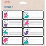 Наклейки для тетрадей deVENTE "Funny Cats" 96*40 мм 8шт   /8066525             *368659