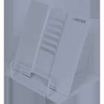 Подставка д/книг мет.  deVENTE "School Grey" 20*19, металл. с рисунком   /8063535             *370748