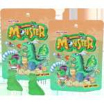 Мармелад с жид. начинкой 50 г  яблоко   /9070504             *370753