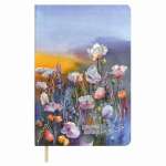 Зап. книжка А6  96л ФЕНИКС Escalada "Маковое поле" фольга   /70740               *371397