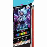 Карандаши 12 цв deVENTE "Korokoro" 2М шестигр. пластик.корпус, к/к   /5022544             *370732