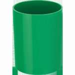 Подставка для пишущих принадл. deVENTE 90*60*60  пластик, зеленый   /4104516             *371374