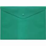 Папка-конверт на кн. А4  deVENTE 0,18 мм непр. зеленый   /3071412             *361601