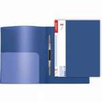 Папка скоросшиватель с карм. deVENTE Daily факт."песок" синяя   /3111707             *325249