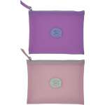 Папка д/тетрадей А6+ deVENTE молния сверху  ПВХ "Smile Day" 20*15*1см, пластик., аппл.   /7045005             *312165