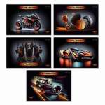 Альбом для рис. А4 40л карт.мел. SVETOCH "Скорость в ночи" 100 г/м2   /01712               *369285