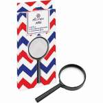 Лупа d = 75мм Attomex с пятикратным увеличением в картонном блистере   /4080701             *371998