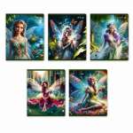 Тетрадь  48л кл.  блест. SVETOCH "Крылатая фантазия"   /01477               *368731