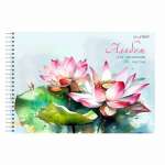 Альбом для рис. А4 40л спир. карт.метал.твин.лак ЭКСМО "Водяные лилии" блок-офсет110г/м   /АСГ2Л402633         *372454