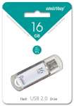 Флеш-накопитель 16 ГБ USB Smart Buy V-Cut Silver   /SB16GBVC-S          *110230