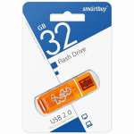 Флеш-накопитель 32 ГБ USB Smart Buy Glossy series Orange   /SB32GBGS-Or         *365008