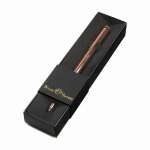 Ручка BRUNO VISCONTI "Palermo" в футляре 0.7 мм, синяя (роз.золото корпус, черн. коробка   /20-0250/274         *372433