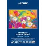 Папка для пастели А3 12л deVENTE "ARTISTIC STUDIO" 210г/м 4цв.   /2135302             *366556