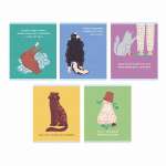 Тетрадь  80л кл. ЭКСМО "Кошачья философия" 5 видов   /ТК808322            *368853