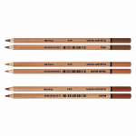 Пастель худож. VISTA-ARTISTA в карандаше  по 2шт: Сангина, Сангина светлая, Сепия   /VFP                 *372728