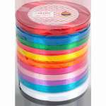 Лента deVENTE атласная   6мм 23м.. набор 12шт  ассорти   /9040400             *363303