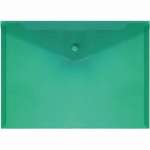 Папка-конверт на кн. А4  deVENTE 0,18 мм полупр. зеленый   /3071408             *338418
