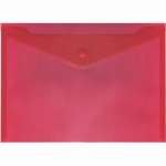 Папка-конверт на кн. А4  deVENTE 0,18 мм полупр. красный   /3071406             *338416