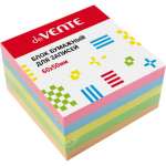 Блок д/записей  6*5*4 deVENTE пастель 5 цв, проклеенный,  офсет 80г/м   /2012207             *372915