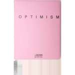 Дневник элит.переплет иск.кожа  deVENTE поролон, шелкография "Optimism" розовый   /2021513             *366848