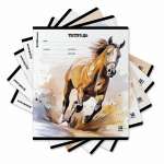 Тетрадь  18л кл. ПОЛИГРАФИКА "Wild Mane" MIX-PACK   /64844               *374997