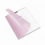 Тетрадь  18л кл. ПОЛИГРАФИКА "Классика CoverPrо Pastel" пласт. обложка, розовый   /56360               *343950