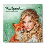 Раскраска 215*215 16л Феникс "Красивые девушки.Девушки и животные"   /73364               *375801