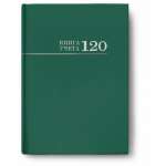 Книга учёта А4 120л Проф-Пресс "Зелёная" клетка, обл.7БЦ, блок офсет   /120-3026            *153207